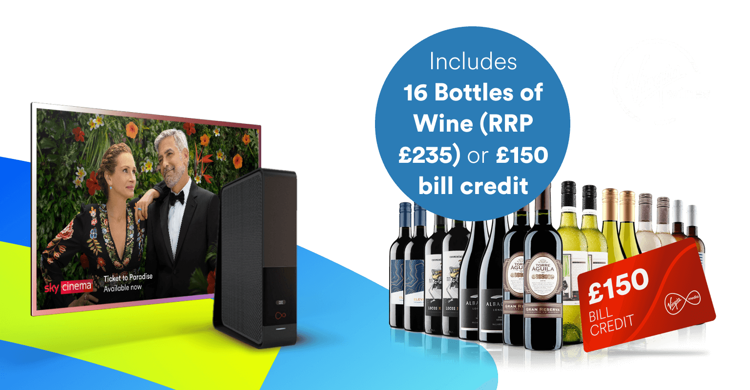 TV & Broadband Deals £0 Setup September 2023 Virgin Media